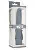 Klasyczne wibrujące dildo smukłe czarne 21 cm